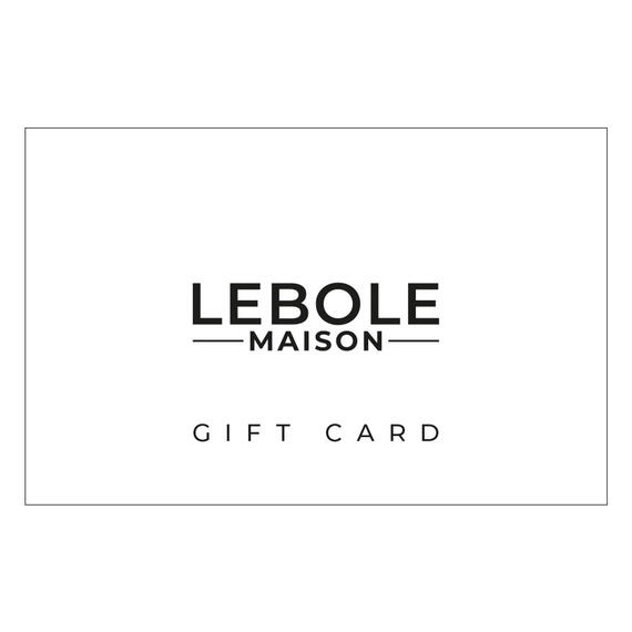 Collezione Gift Card by Lebole Maison