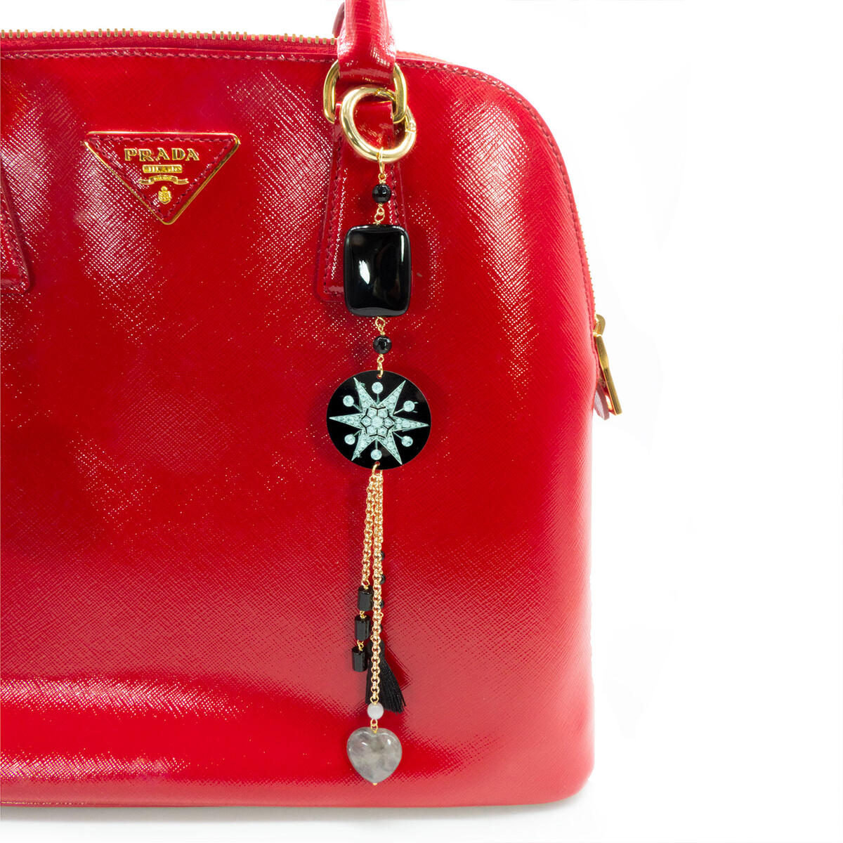 Charm Bag Stella Gioiello Nero - Lebole Maison