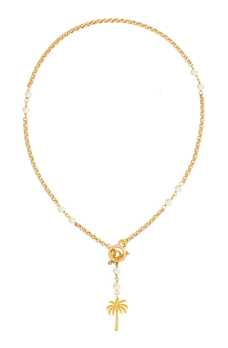 Collana Girocollo Palma Perla - Lebole Maison