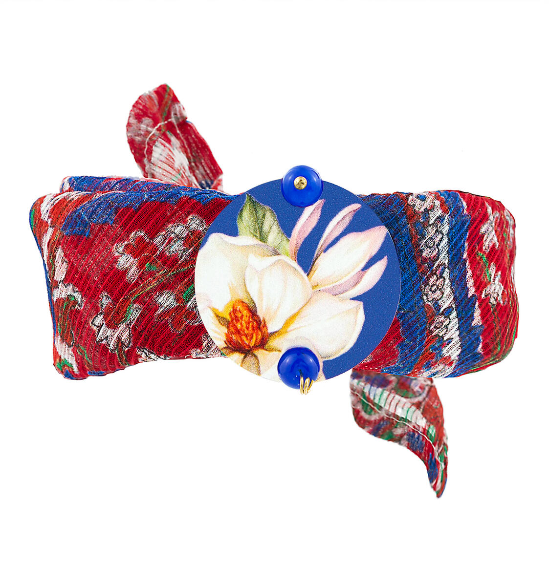 Bracciale Fiore Classico Blu - Lebole Maison