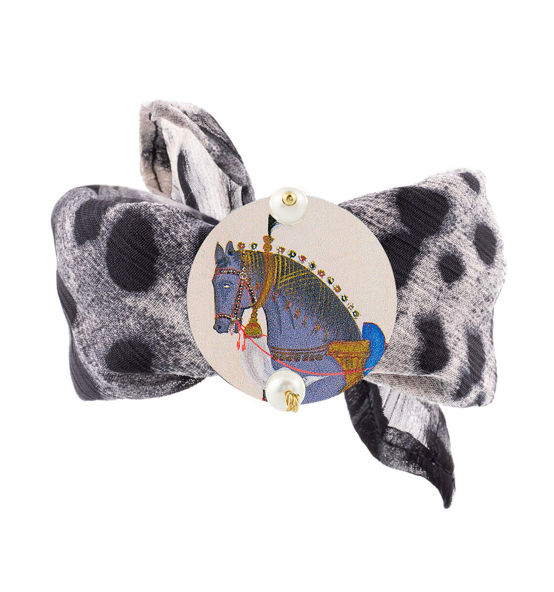 Bracciale Cavallo Classico Perla - Lebole Maison