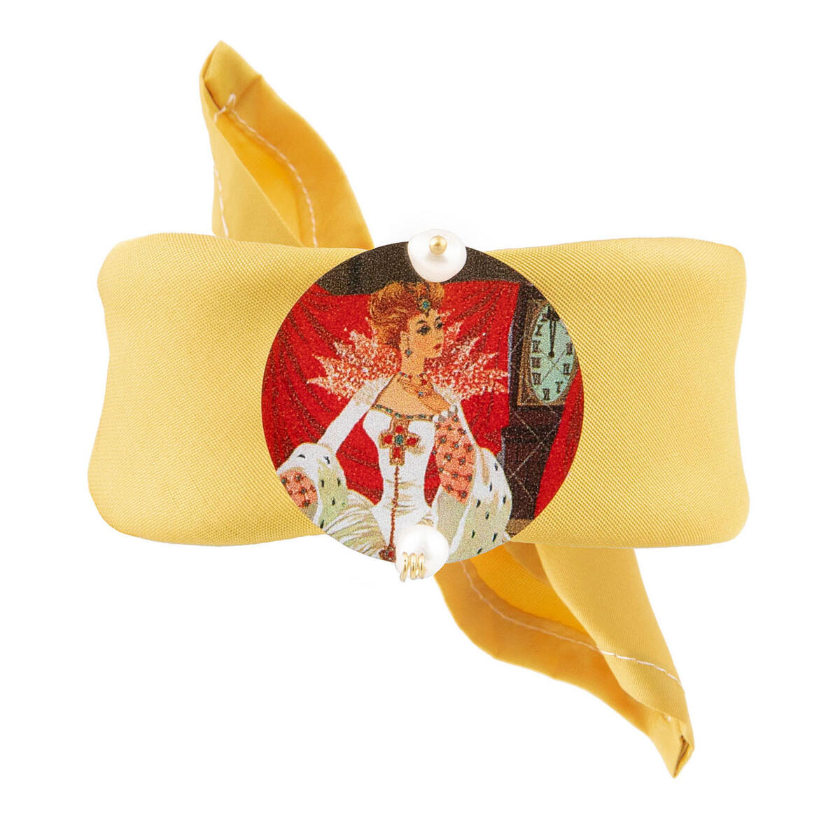 Bracciale Giallo Cenerentola Piccolo Perla - Lebole Maison