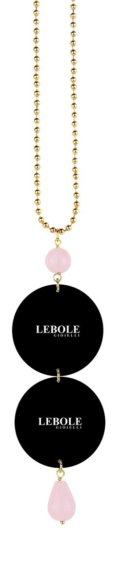 Collana Fiore Rosa - Lebole Maison