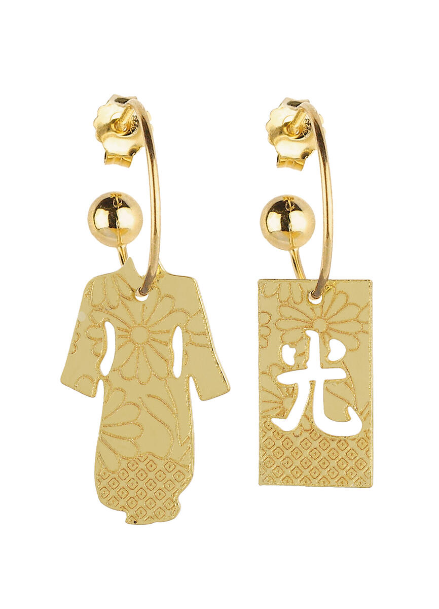 Orecchini Hoop Kimono - Lebole Maison
