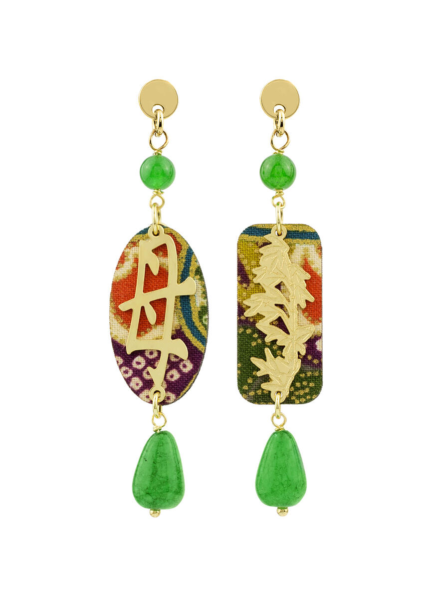 Orecchini Mamma Mini Verde - Lebole Maison