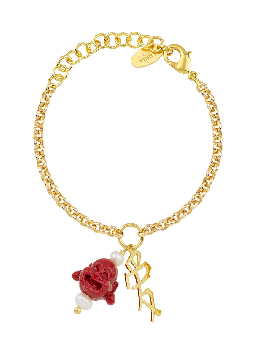 Bracciale Kanji Amore Rubino - Lebole Maison