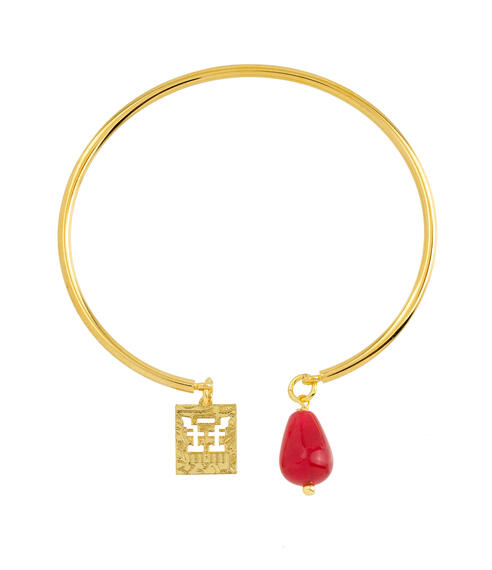 Bracciale Rigido Torii Rubino - Lebole Maison