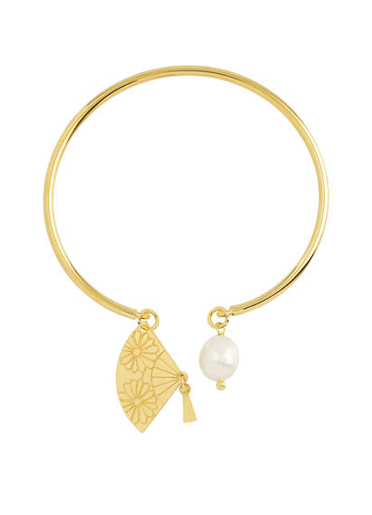 Bracciale Rigido Ventaglio Perla - Lebole Maison
