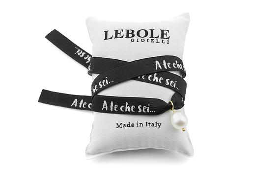 Bracciale A Te Che Sei Nero - Lebole Maison