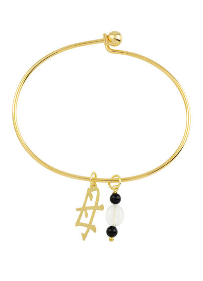 Bracciale Rigido Mamma Trasparente - Lebole Maison