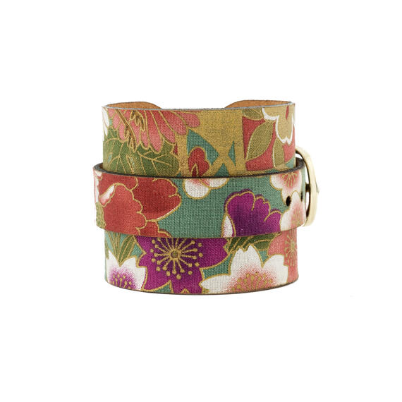 High Green Jade Kimono Bracelet - Lebole Maison