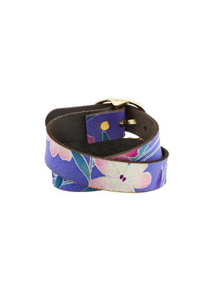 Lilac Low Kimono Bracelet - Lebole Maison