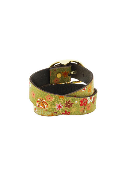 Green Low Kimono Bracelet - Lebole Maison