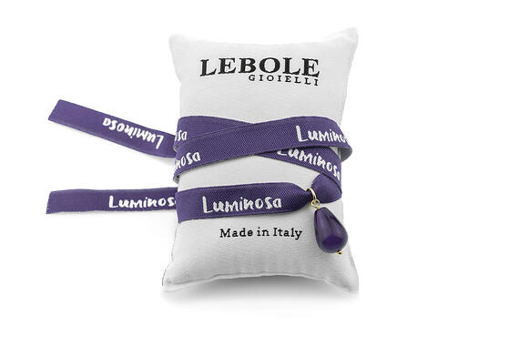 Bracciale Luminosa Viola - Lebole Maison