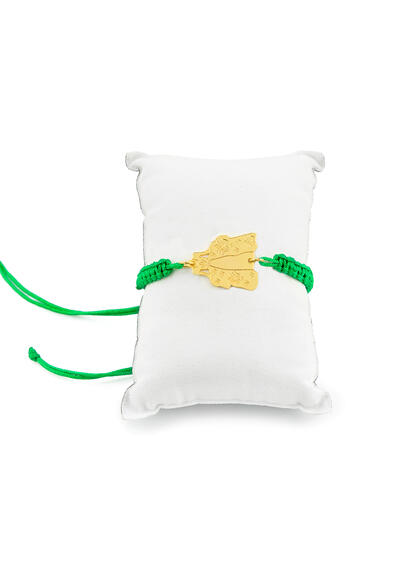 Bracciale Sagola Dama Verde - Lebole Maison