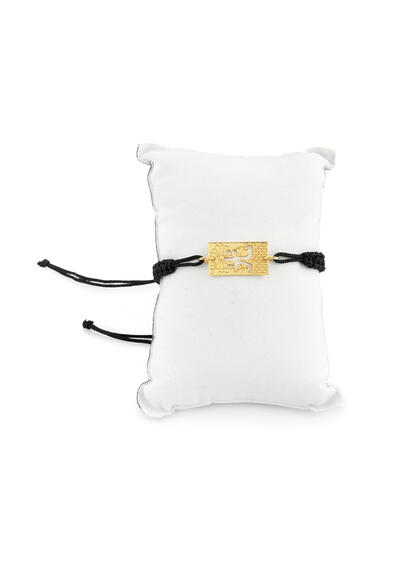 Bracciale Sagola Ideogramma Nero - Lebole Maison