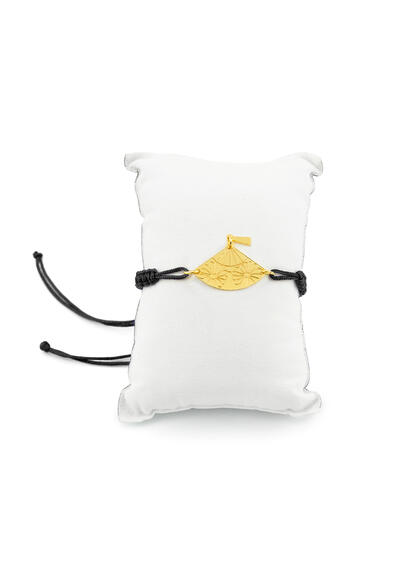 Bracciale Sagola Ventaglio Nero - Lebole Maison