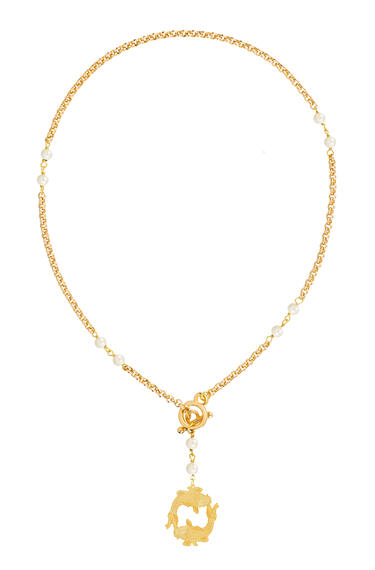 Collana Girocollo Carpe Perla - Lebole Maison