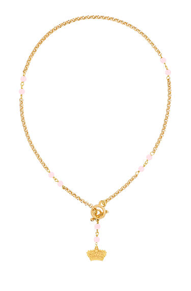 Collana Girocollo Corona Rosa - Lebole Maison