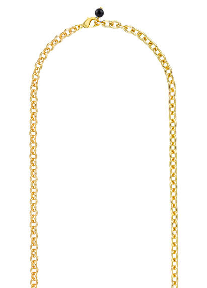 Collana Lunga San Xing Pietre Nere E Trasparenti - Lebole Maison