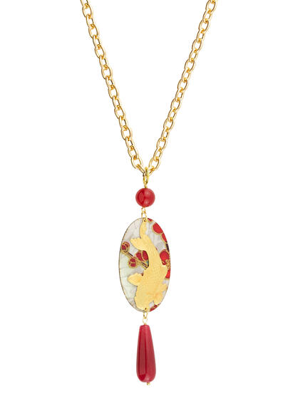 Collana Koi Rubino - Lebole Maison