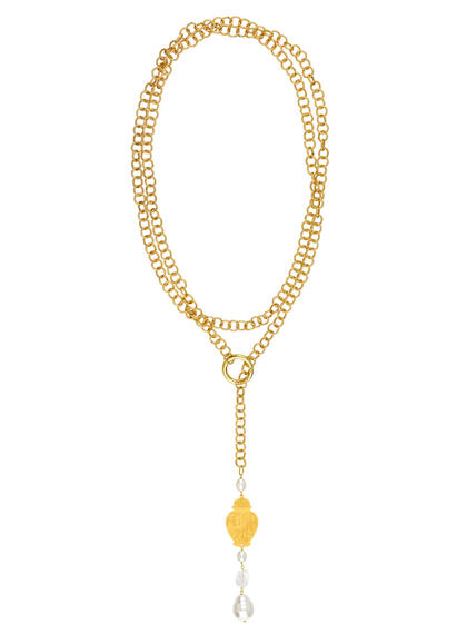 Collana Lunga Potiche Perla - Lebole Maison