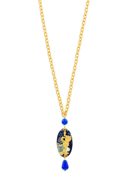 Collana Nappa Blu - Lebole Maison