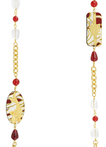 Collana Lebolina Koi Rubino - Lebole Maison