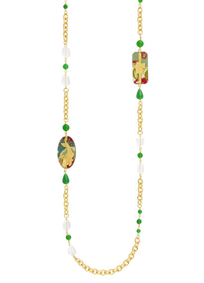 Collana Lebolina Koi Verde - Lebole Maison