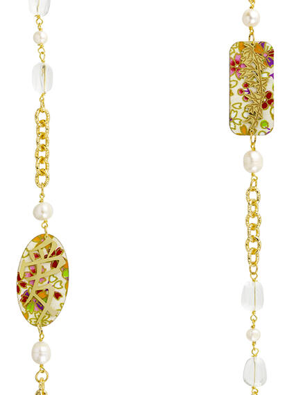 Collana Lebolina Kanji Amore Perla - Lebole Maison