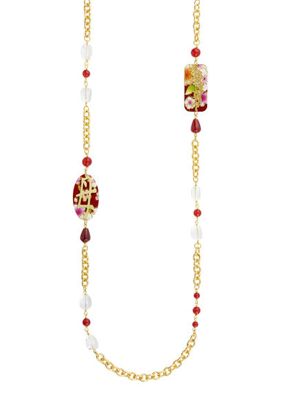 Collana Lebolina Kanji Mamma Rubino - Lebole Maison