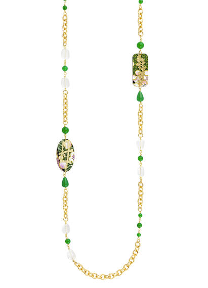 Collana Lebolina Kanji Mamma Verde - Lebole Maison