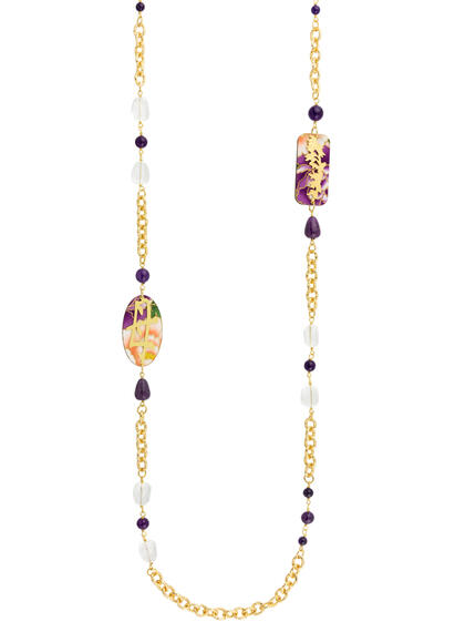 Collana Lebolina Kanji Mamma Viola - Lebole Maison