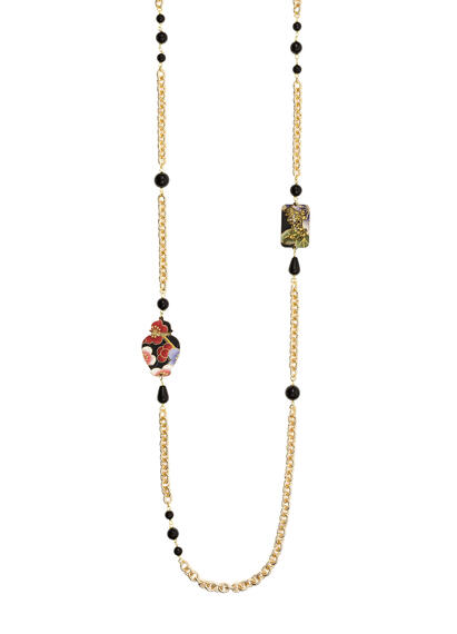 Collana Lebolina Vaso Nero - Lebole Maison