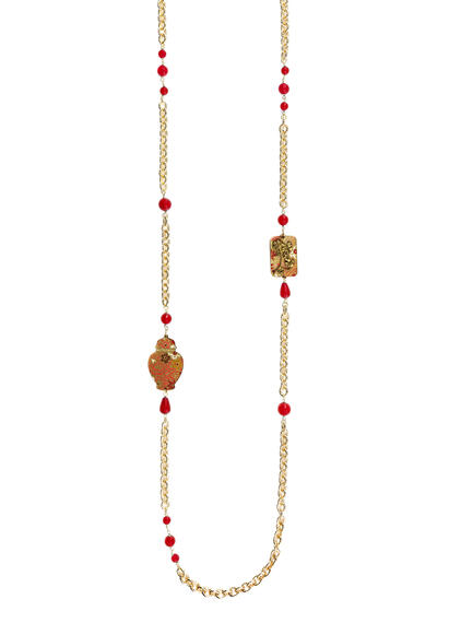 Collana Lebolina Vaso Rubino - Lebole Maison