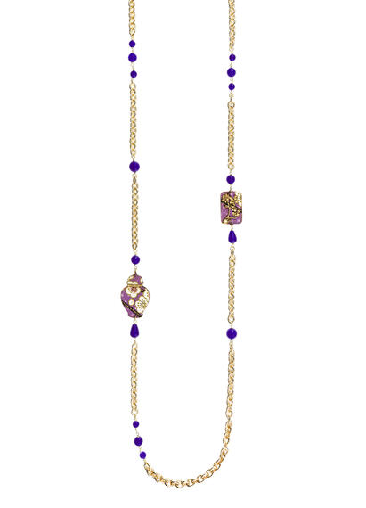 Collana Lebolina Vaso Viola - Lebole Maison