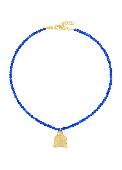 Collana Girocollo Dama Pietre Blu - Lebole Maison