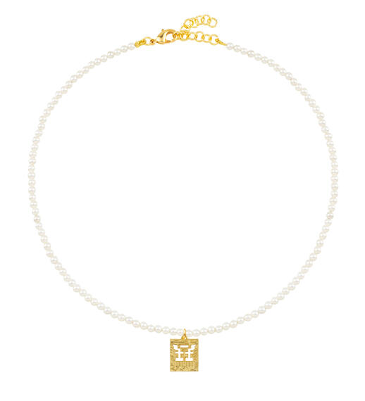 Collana Girocollo Torii Pietre Perla - Lebole Maison