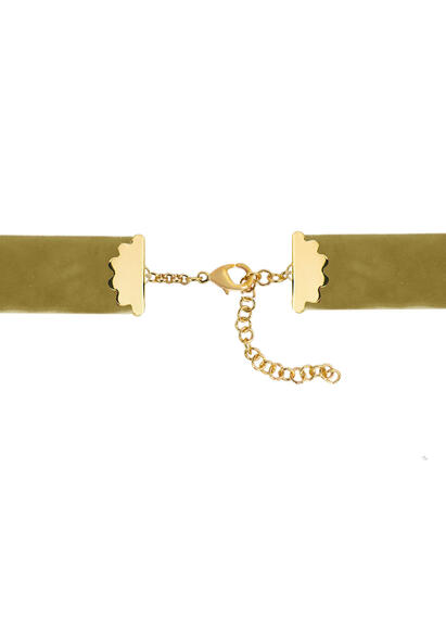 Collana Velluto Marrone Potiche - Lebole Maison