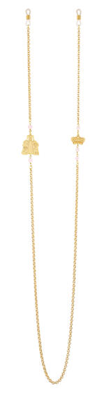 Catena Per Occhiali Dama Ottone Rosa - Lebole Maison