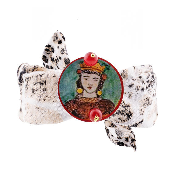 Sicily Ruby Head Bracelet - Lebole Maison