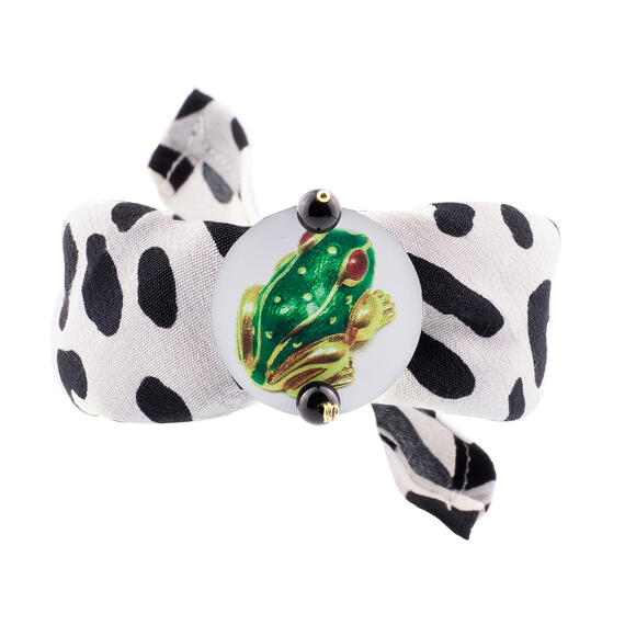 Bracciale Rana Nero - Lebole Maison