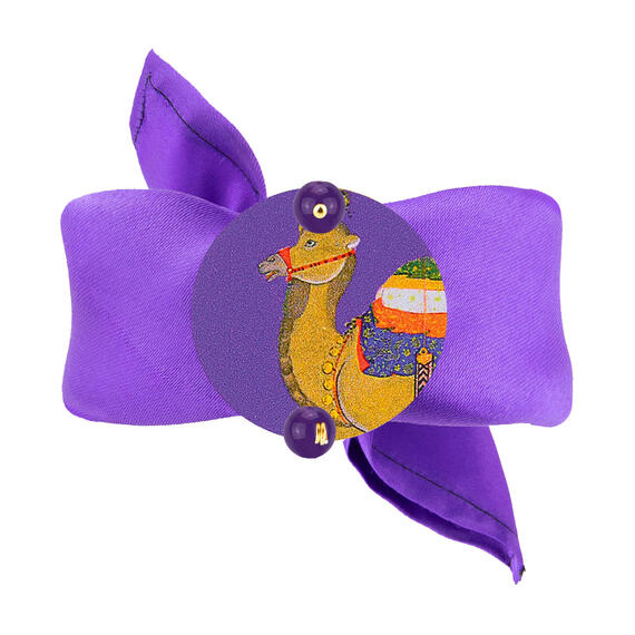 Bracciale Viola Cammello Classico Viola - Lebole Maison