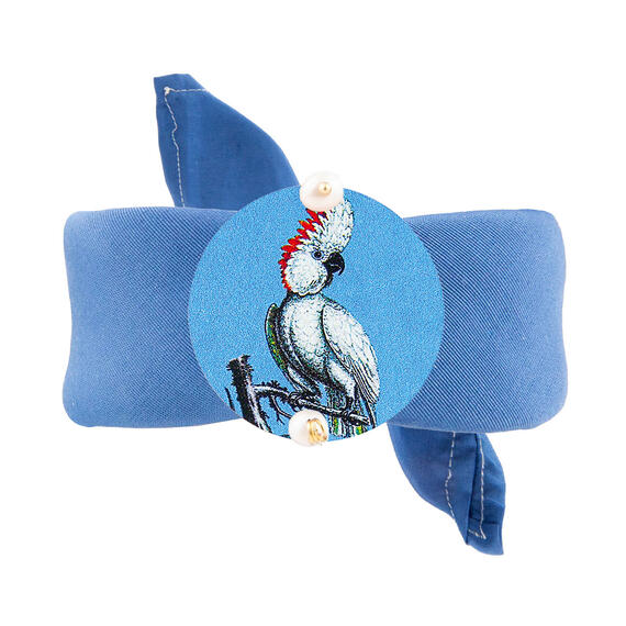 Bracciale Azzurro Pappagallo Classico Perla - Lebole Maison