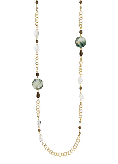 Collana Lebolina Piccolo Fiore Bianco - Lebole Maison