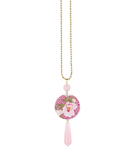Collana Maculato Rosa - Lebole Maison