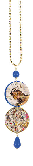 Collana Capricorno Blu - Lebole Maison