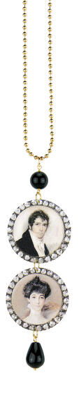 Collana Orgoglio E Pregiudizio Nero - Lebole Maison