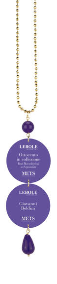 Collana Ritratto G.boldini Viola - Lebole Maison