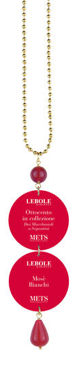 Collana Ritratto M. Bianchi Rubino - Lebole Maison